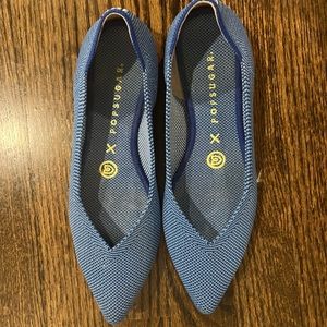 Rothy’s blue flats